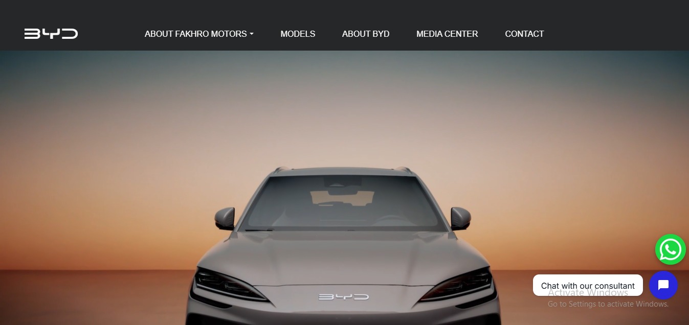 BYD Bahrain Automotive Platform